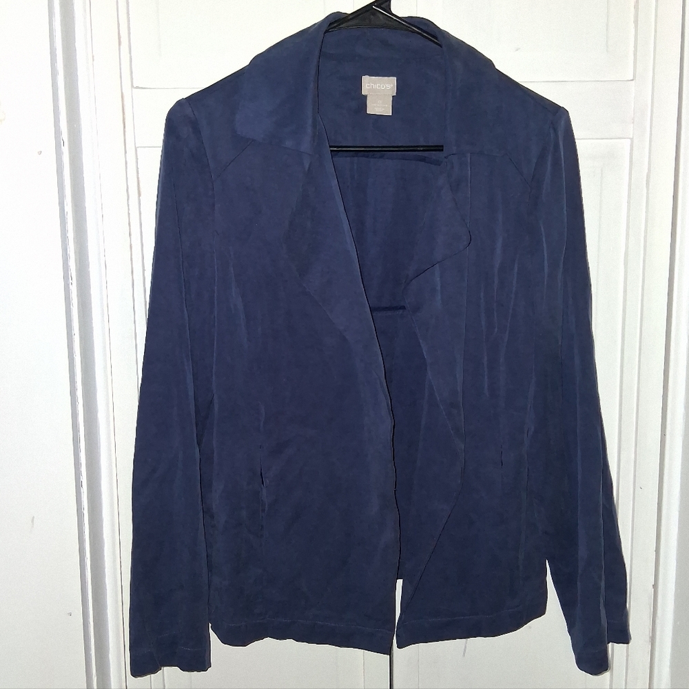 Chico's Deep Blue Women's Blazer